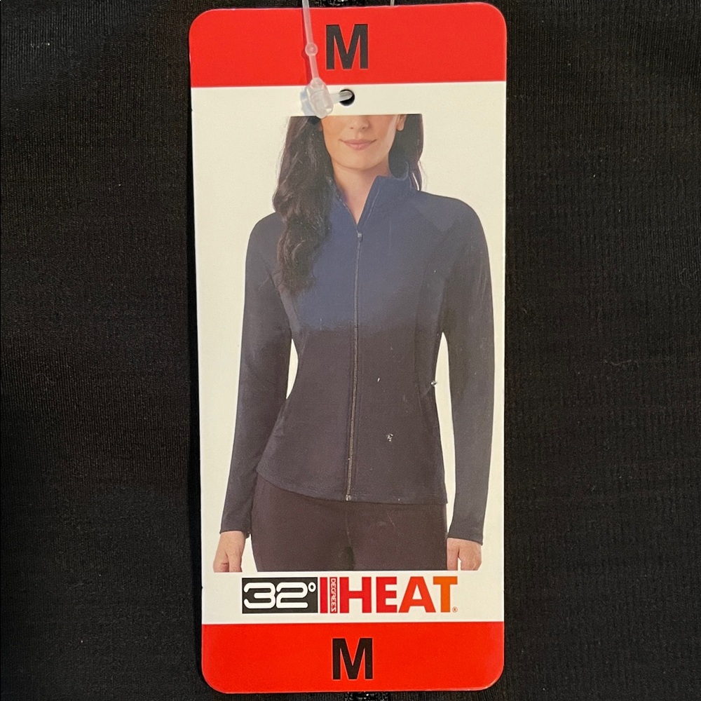 NWT 32 Degrees Heat Women’s Black Utility Jacket (Size M)